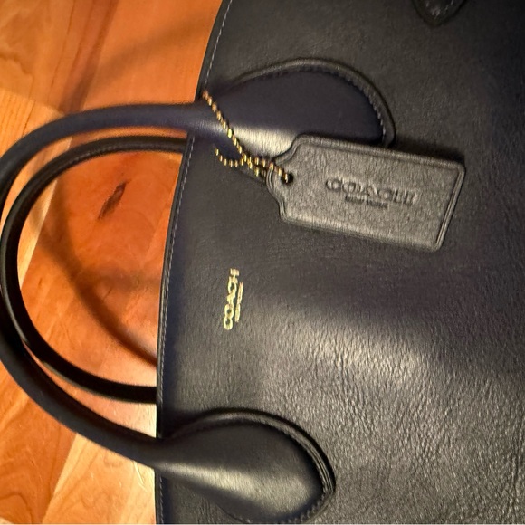 Coach navy empire 40 carryall bag New! - Picture 11 of 14